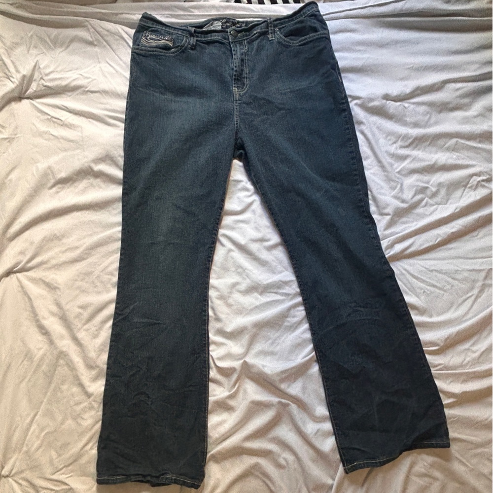 Lena Women's Dark Blue Boot Cut Jeans